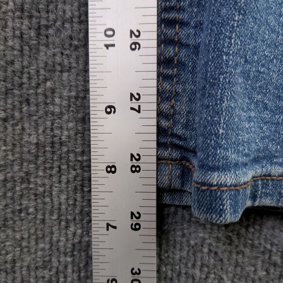 JMS Classic Stretch Denim Jeans Womens Plus Size 20W Blue 5-Pocket Stone Wash - Picture 13 of 13